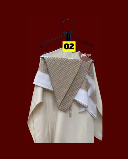 Light Yellow Shemagh | 202 | 02